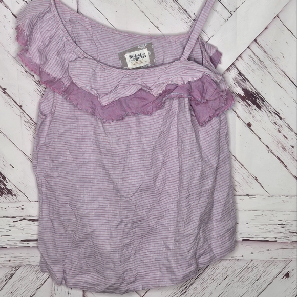 Anthropologie Holding Horses Off Shoulder Striped Top - Picture 3 of 4